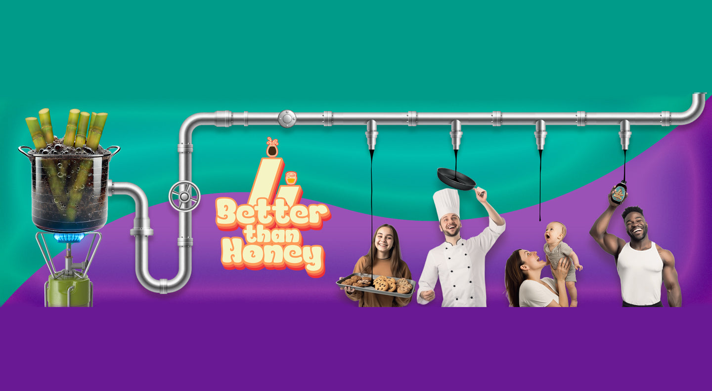 Better Than Honey organic molasses for baking, cooking, and natural sweetener